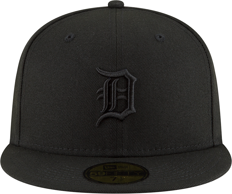 Tampa Bay Rays Black on Black New Era 59Fifty Fitted Hat - Prociety