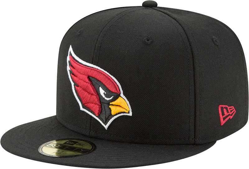 Arizona Cardinals Basic New Era 59FIFTY Fitted Hat - Black