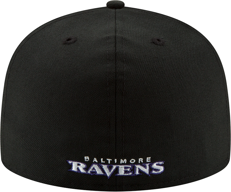 Baltimore Ravens Basic New Era 59FIFTY Fitted Hat - Black – Prociety