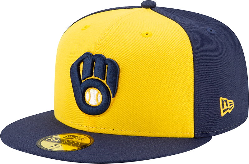 Milwaukee Brewers Authentic Collection ALT 59FIFTY Fitted