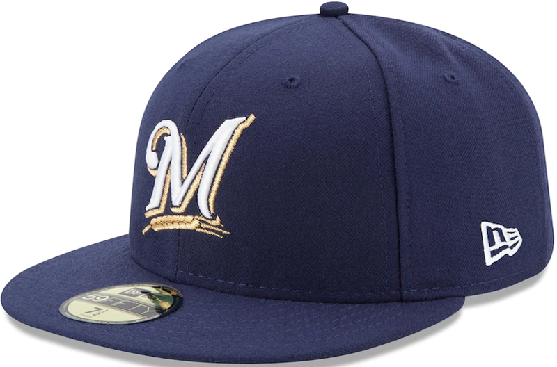 Milwaukee Brewers Authentic Collection Retro 59FIFTY Fitted