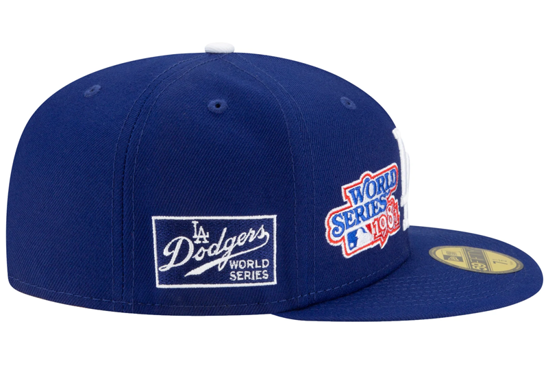 Los Angeles Dodgers World Series All Over Patch New Era 59Fifty Fitted