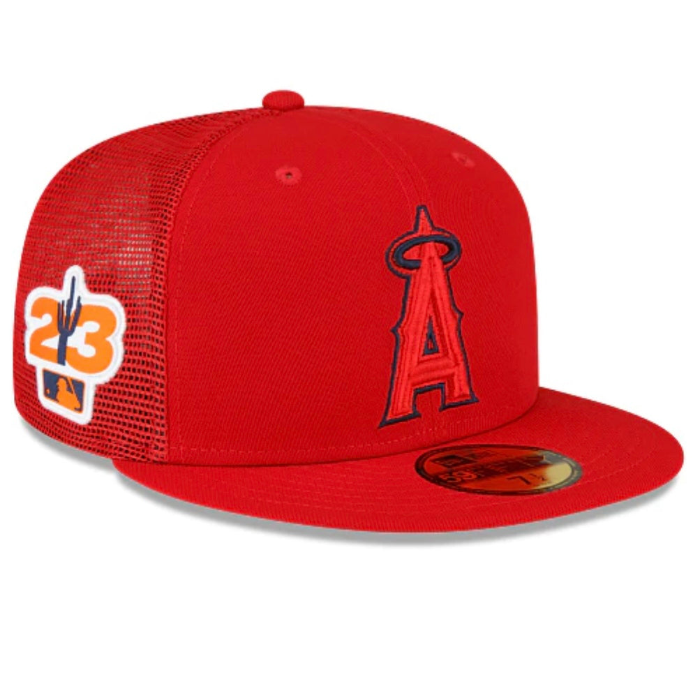 Los Angeles Angels New Era 2023 Spring Training 59FIFTY Fitted Hat - Red