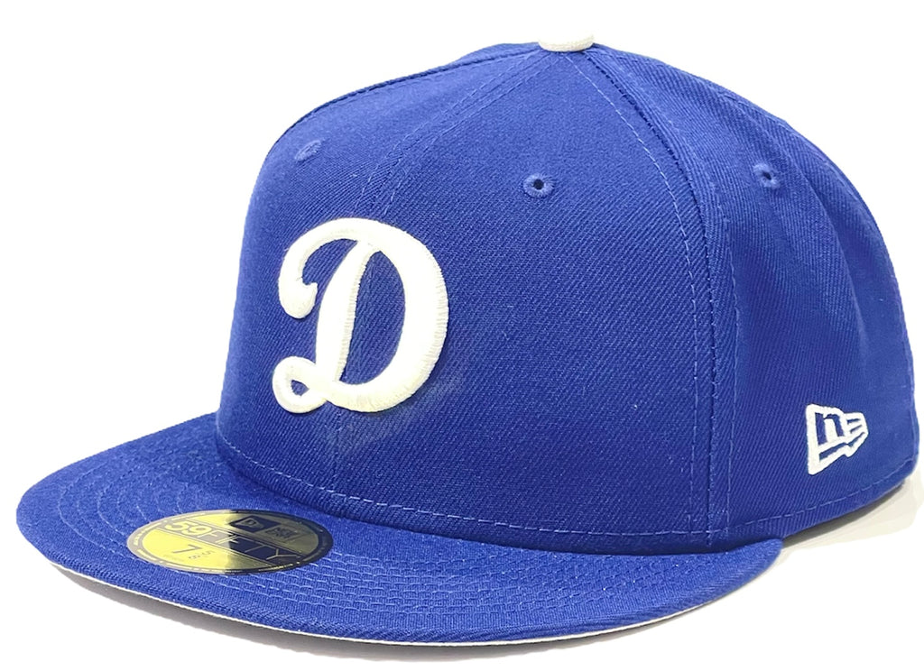 Los Angeles Dodgers "D" Logo Royal New Era 59Fifty Fitted Hat