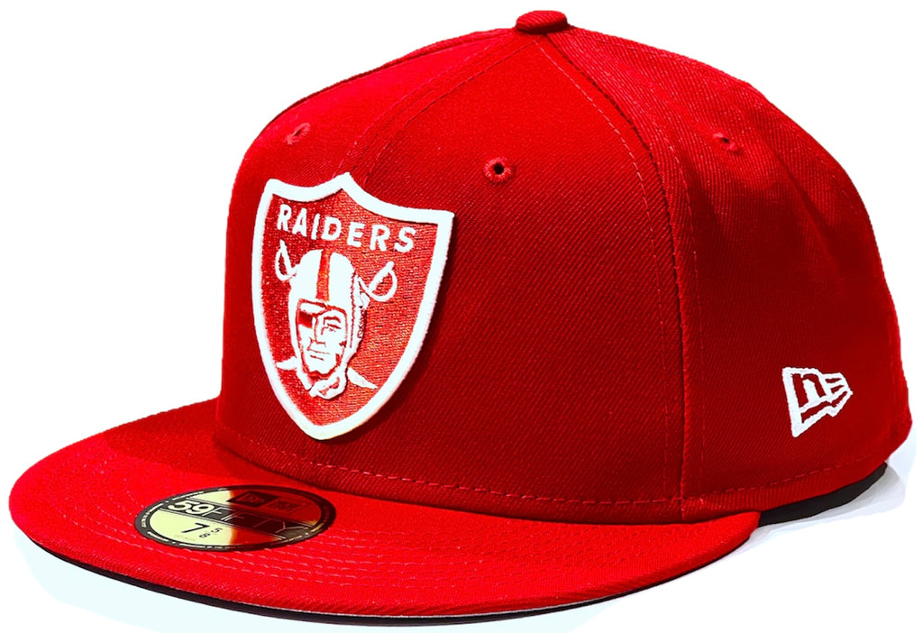 Las Vegas Raiders Red New Era 59Fifty Fitted Hat