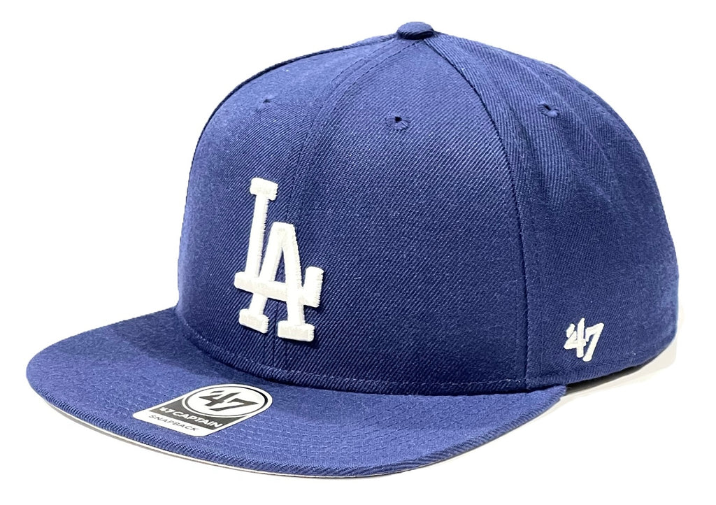 Los Angeles Dodgers 47 Brand No Shot Captain Snapback - Royal