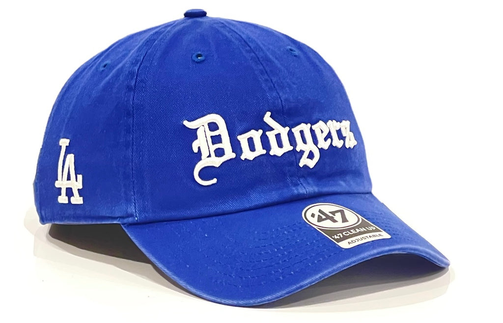 Los Angeles Dodgers Old English 47 Brand Clean Up Cap - Royal