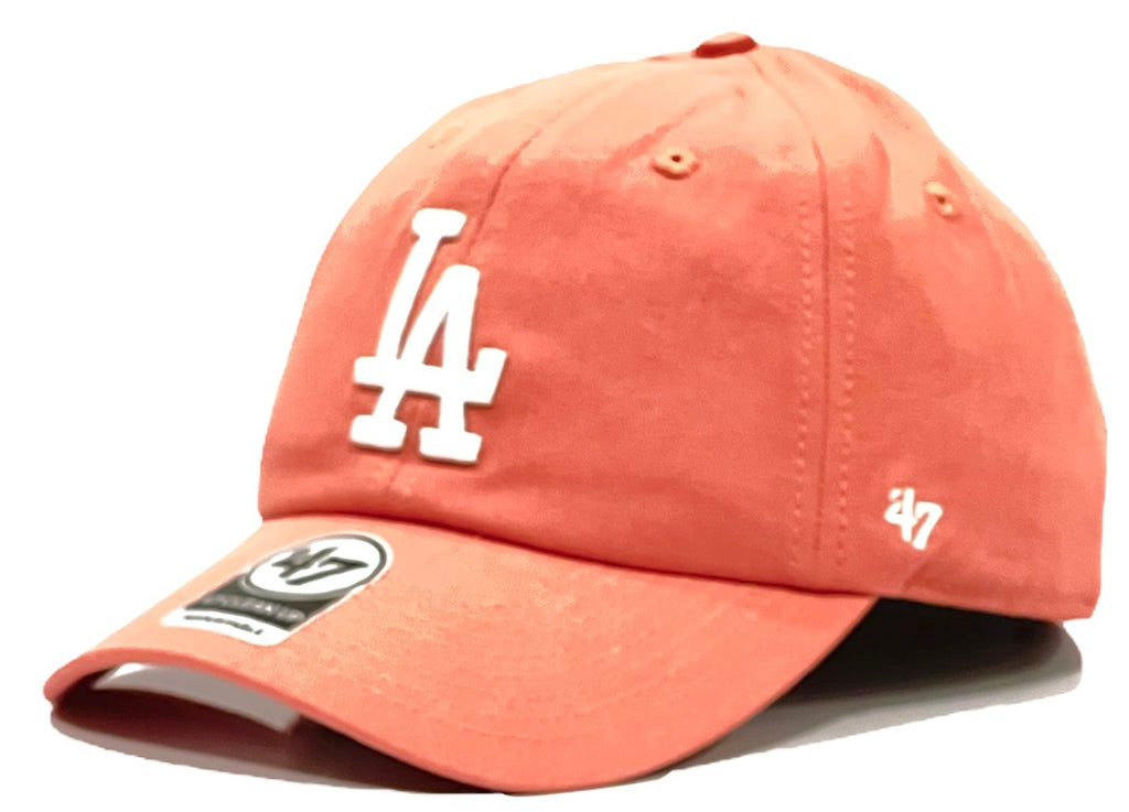 Los Angeles Dodgers 47 Brand Clean Up Cap - Island Red