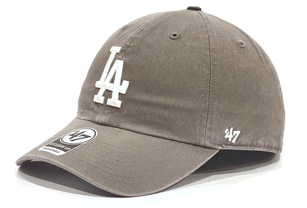 Los Angeles Dodgers 47 Brand Clean Up Cap - Dark Grey