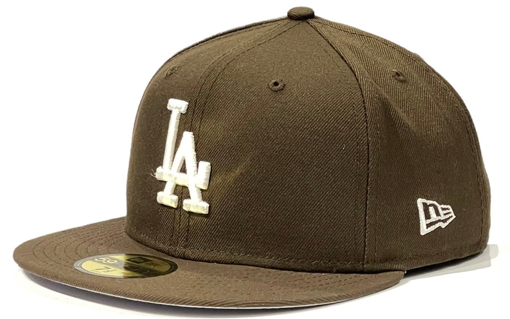 Los Angeles Dodgers New Era 59Fifty Fitted - Brown