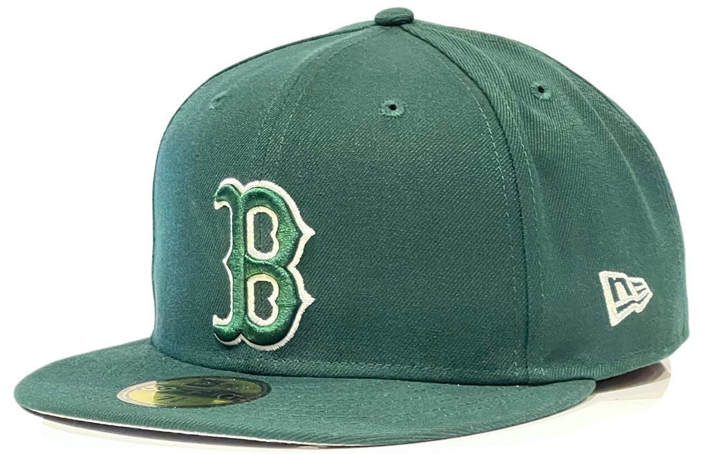 Boston Red Sox Dark Green New Era 59Fifty Fitted Hat