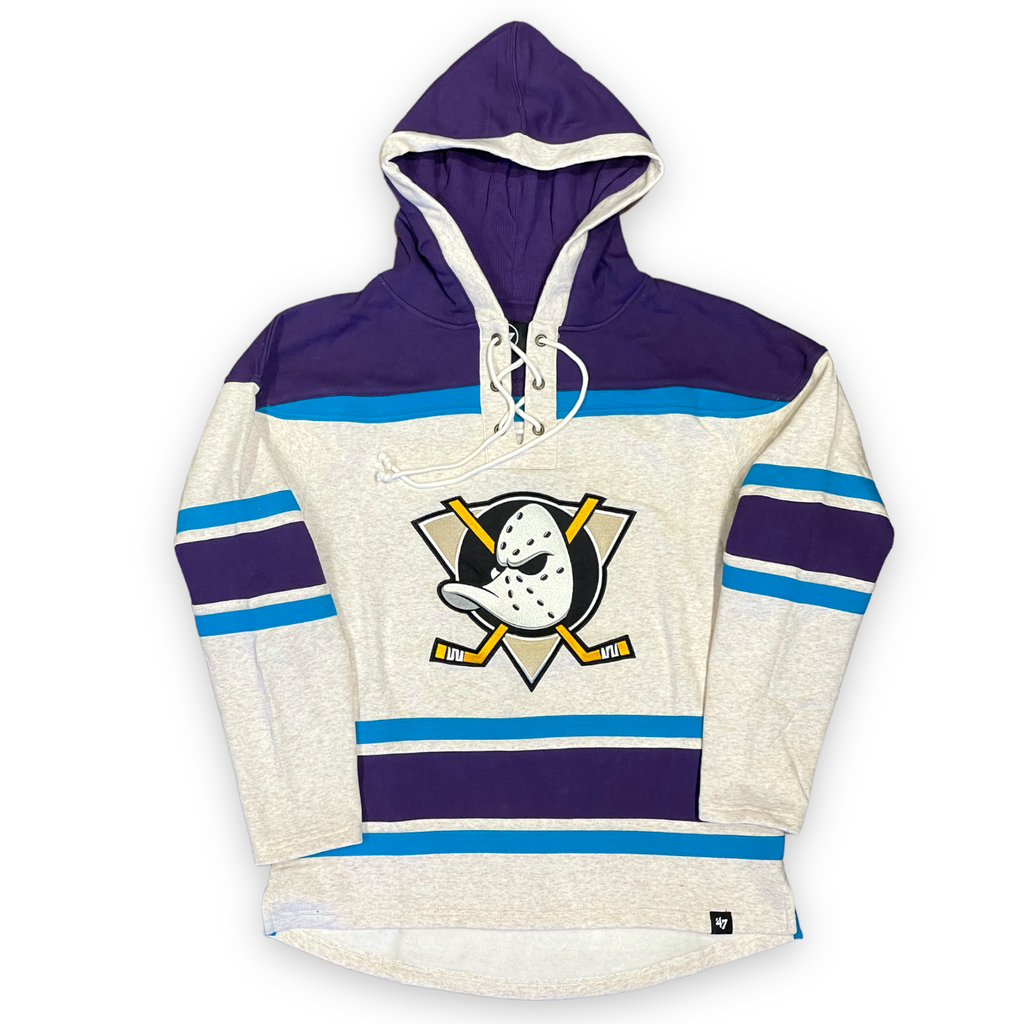Anaheim Ducks Lacer 47 Brand Pullover Hoodie Sweater