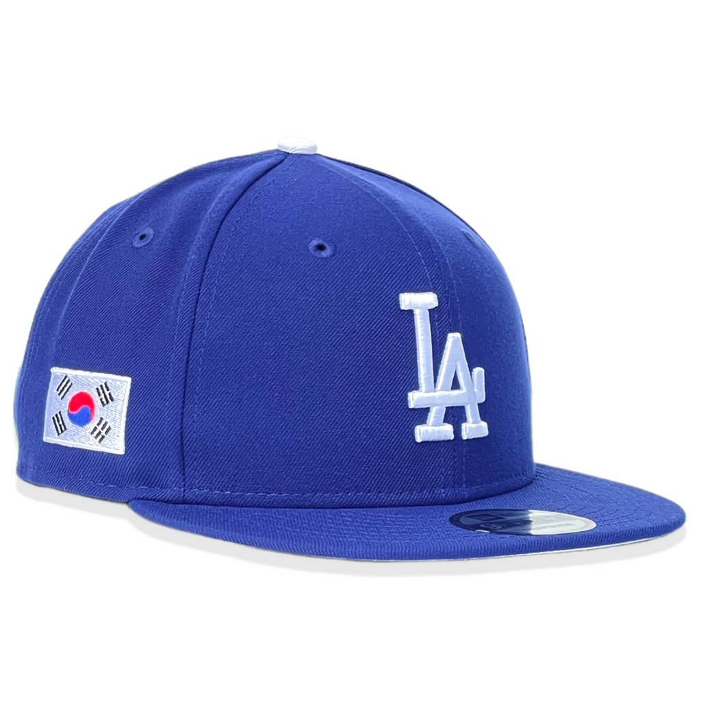 Los Angeles Dodgers South Korean Flag New Era 9FIFTY Snapback