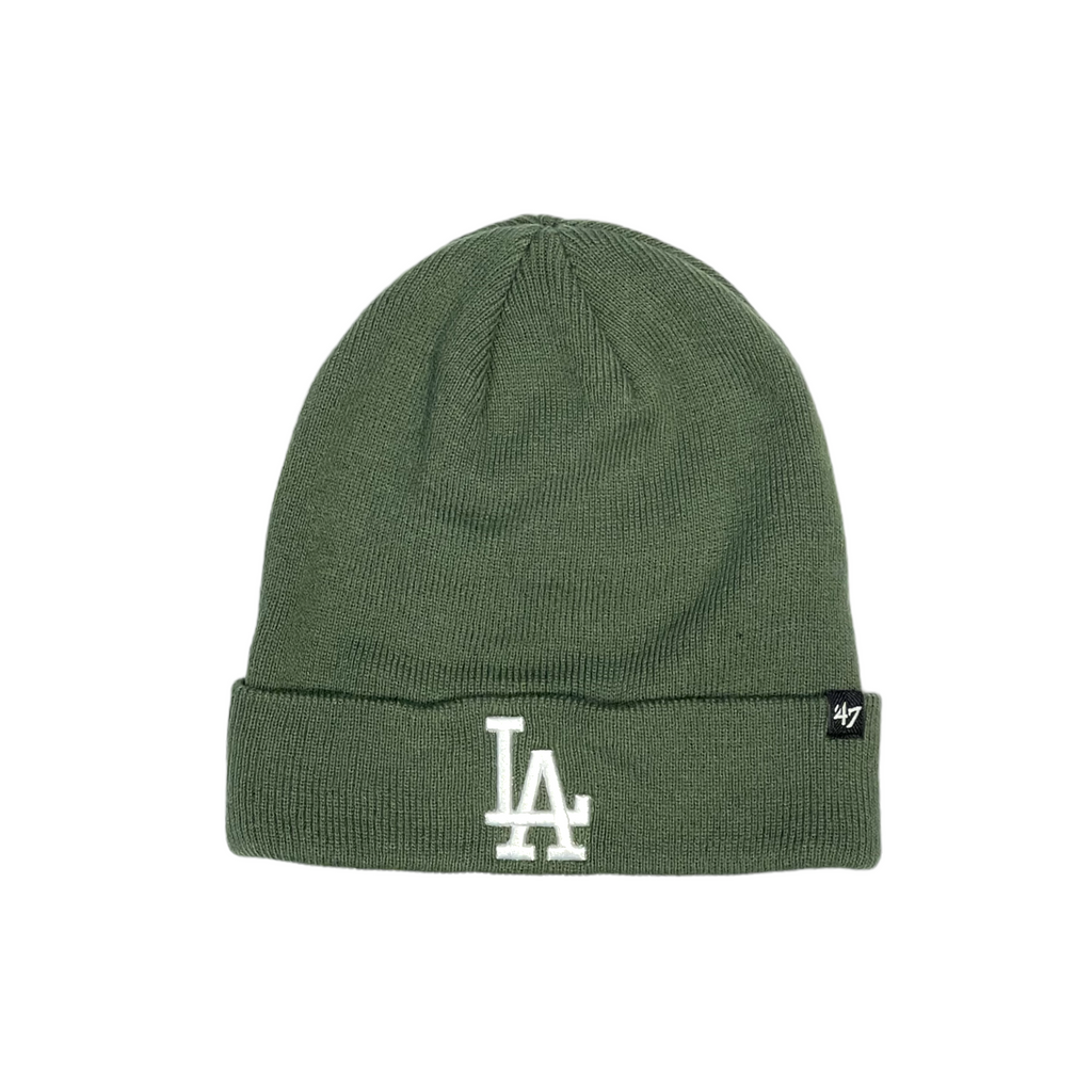 Los Angeles Dodgers 47 Brand Raised Cuff Knit - Moss