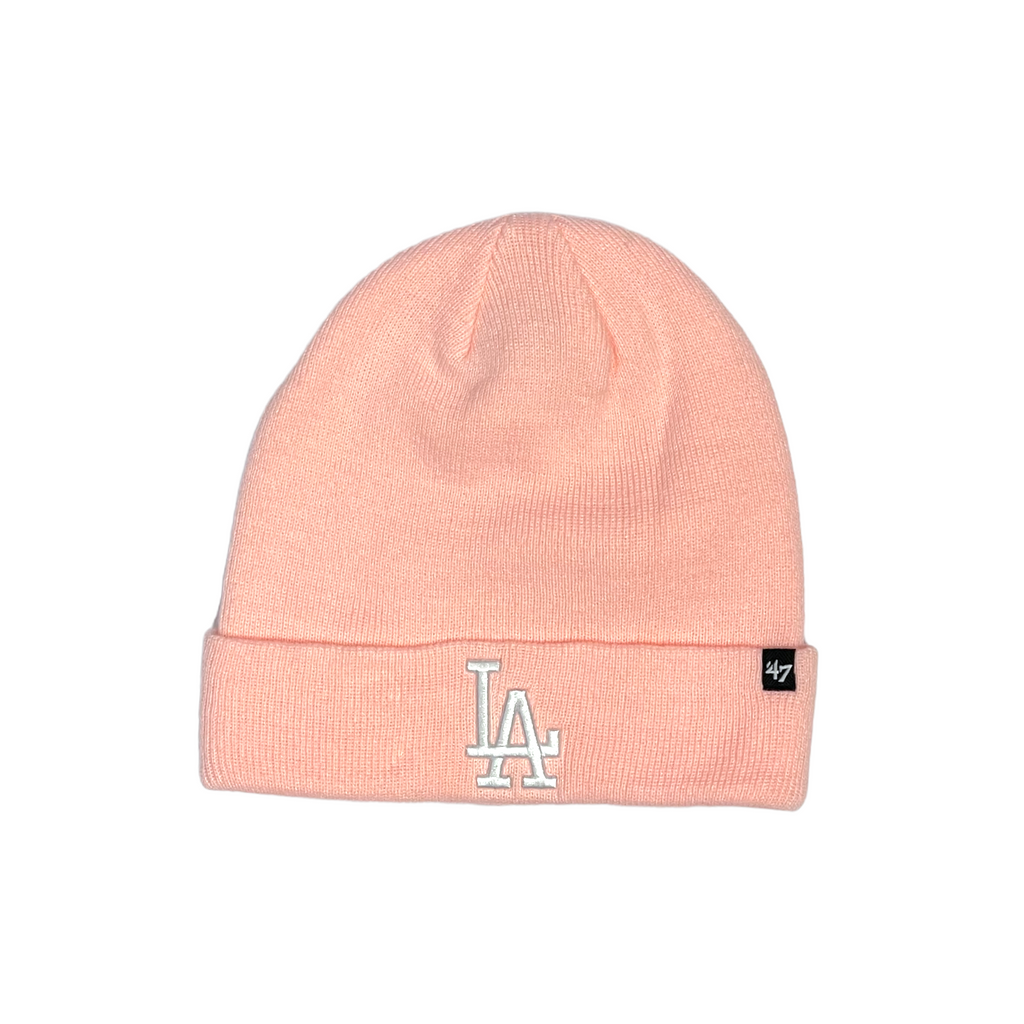 Los Angeles Dodgers 47 Brand Raised Cuff Knit - Pink