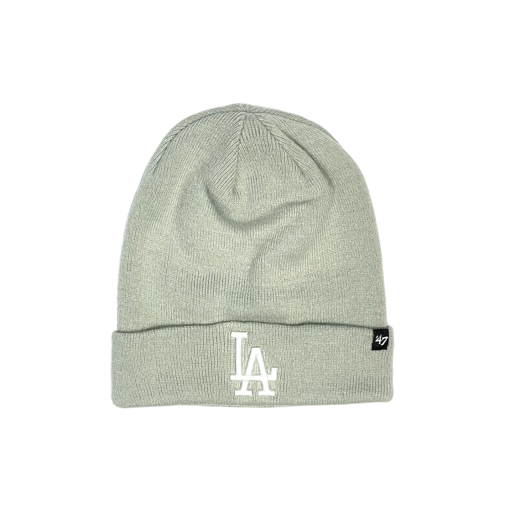 Los Angeles Dodgers 47 Brand Raised Cuff Knit - Grey