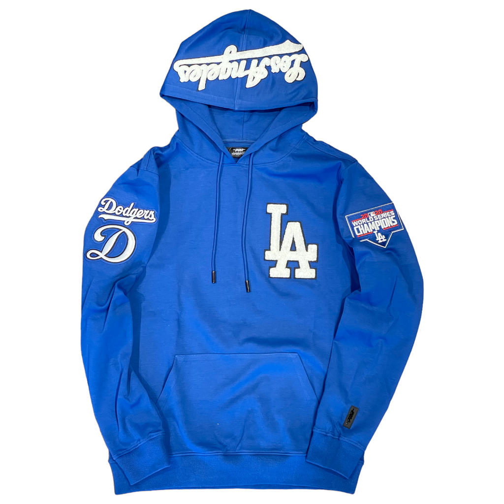 Los Angeles Dodgers Classic Chenille Pro Standard Pullover Hoodie Sweater