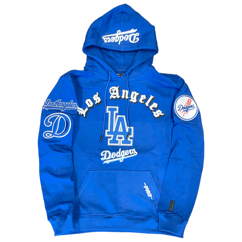 Los Angeles Dodgers Old English Pro Standard Pullover Hoodie Sweater