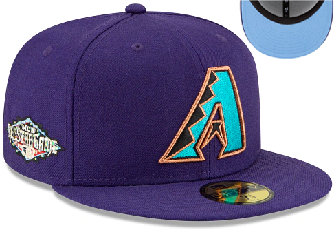 Arizona Diamondbacks Icy Side Patch New Era 59Fifty Fitted Hat