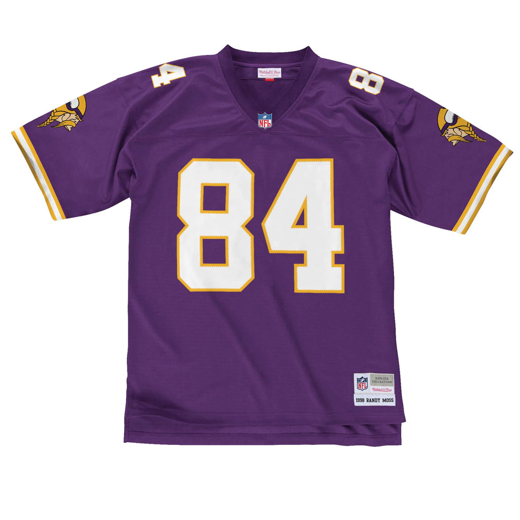 Randy Moss Minnesota Vikings Mitchell & Ness Legacy Replica Jersey - Purple