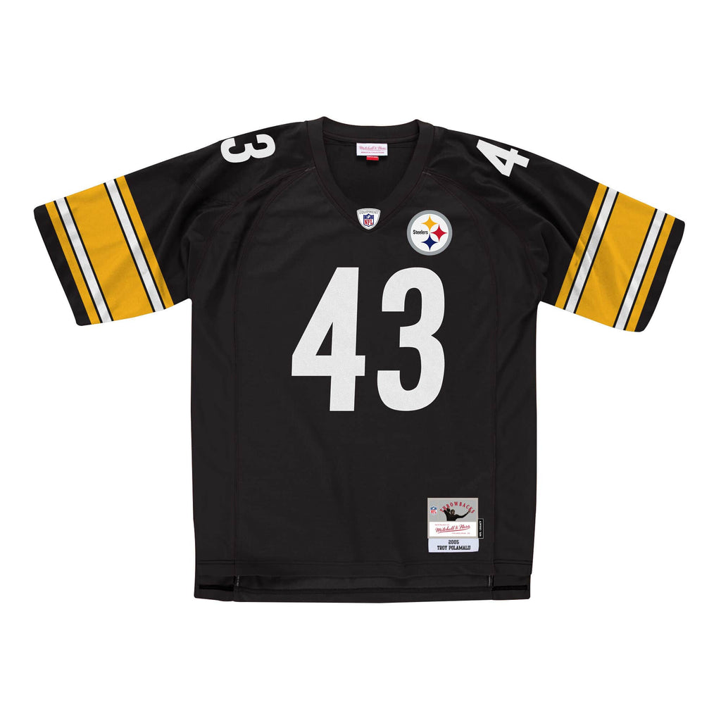Troy Polumalu Pittsburgh Steelers Mitchell & Ness Legacy Replica Jersey - Black