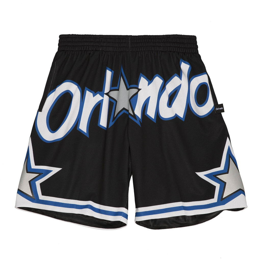 Orlando Magic Blown Out Mitchell & Ness Mesh Shorts - Black